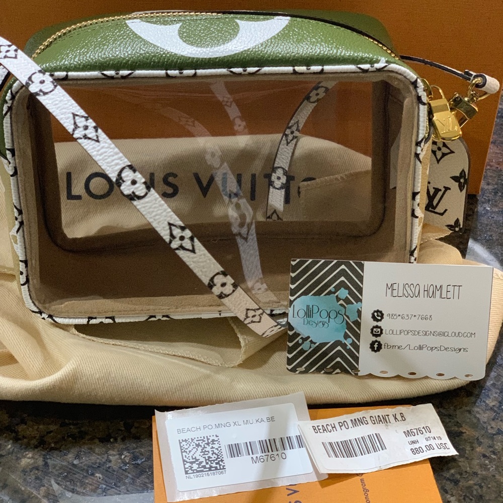 LOUIS VUITTON GIANT BEACH POUCH